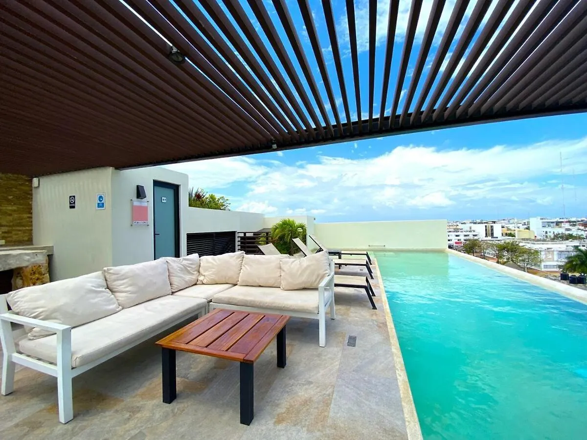 شقة Seaview Roof Pool, Gym Onsite, 4 Blocks To 5Th Ave بلايا ديل كارمن 0*,