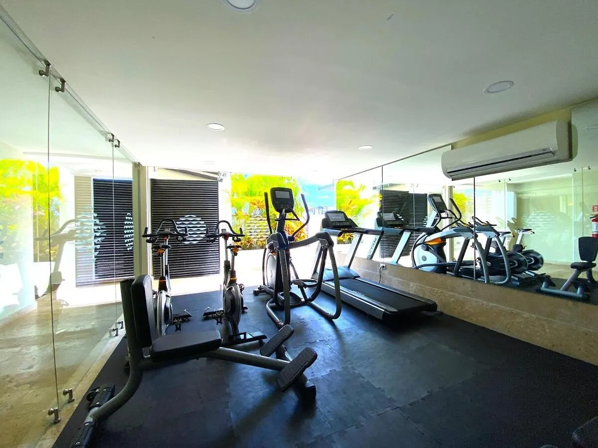 شقة Seaview Roof Pool, Gym Onsite, 4 Blocks To 5Th Ave بلايا ديل كارمن